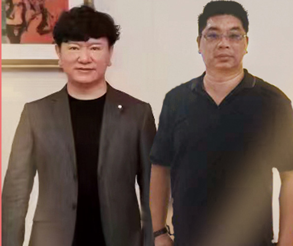 易海堂张帆老师 与世界记忆大师亚洲老师